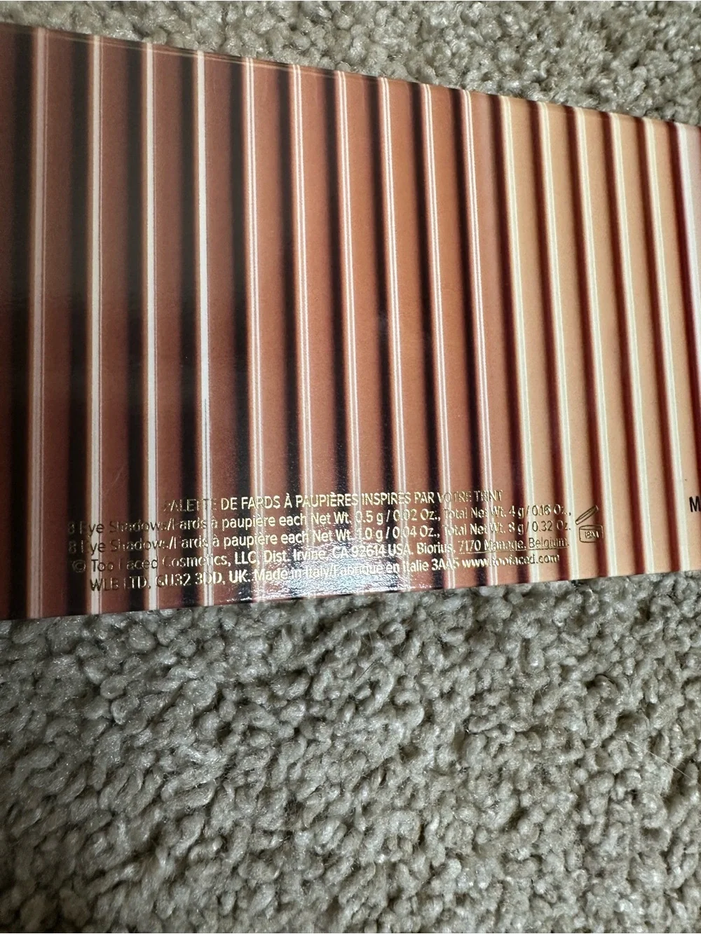 New Too Faced Born This Way The Natural Nude Eyeshadow Palette $57